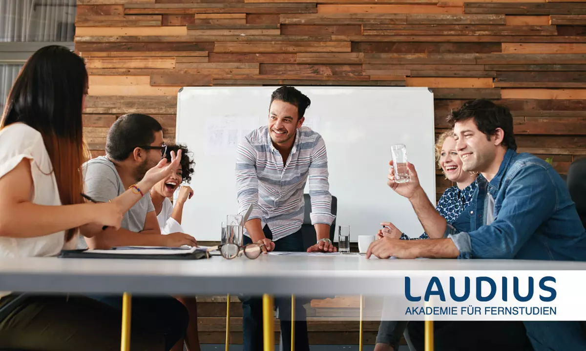 Onlinekurs Mitarbeiterführung o. Motivation, Change-, Konflikt- o. Zeitmanagement bei Laudius (bis 97% sparen*) - Primary Image