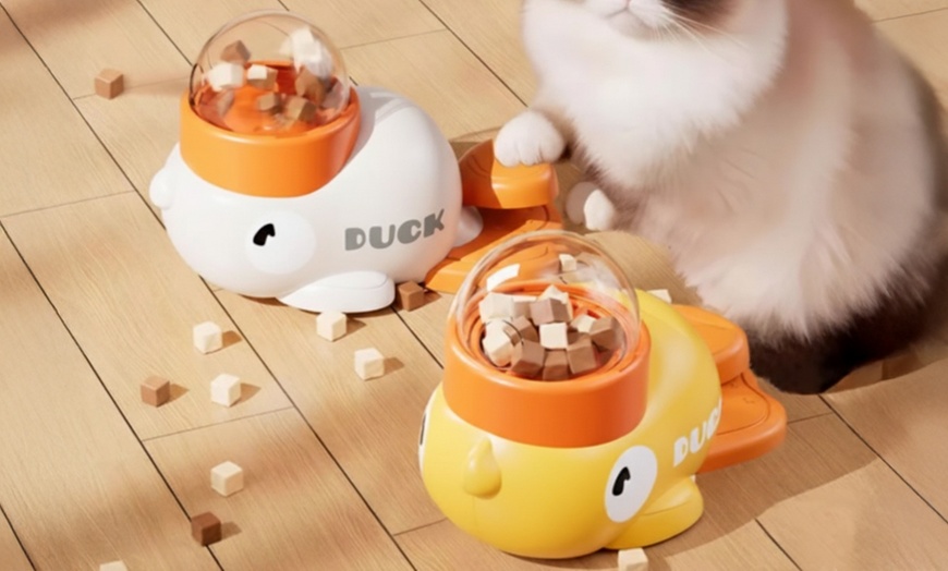 Image 6: Interactive Pet Food Dispenser Toy