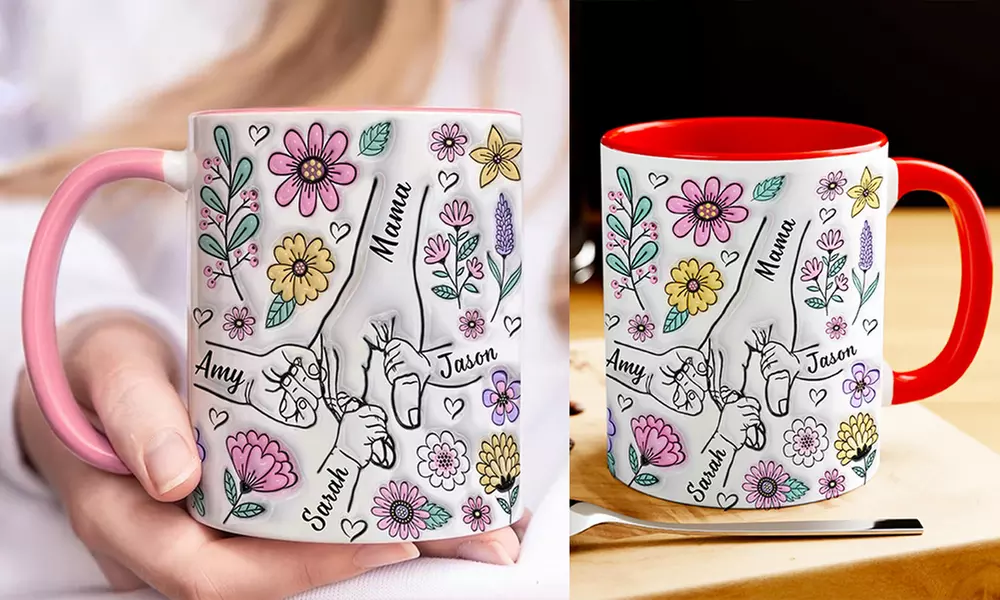 Personalisierbare Foto-Tasse im Design nach Wahl