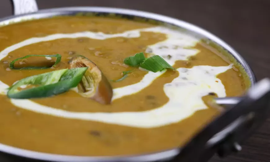 Image 6: Indian Dinner Feast with Wine and Dessert for 2, 4, or 6