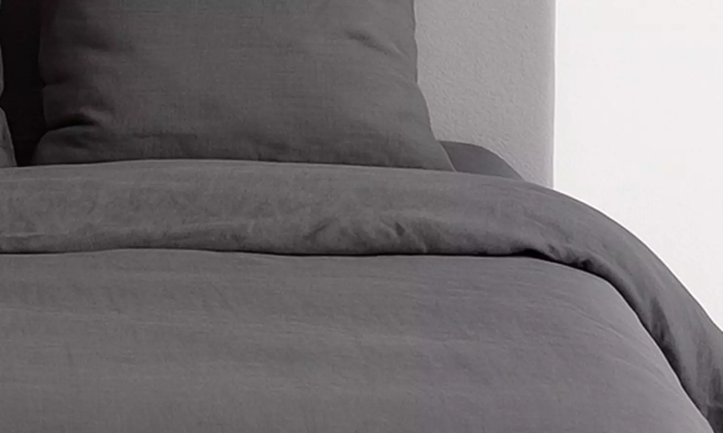 Parure de lit "Uni" micro lavée