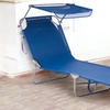 Image 6: Transat pliable avec pare-soleil