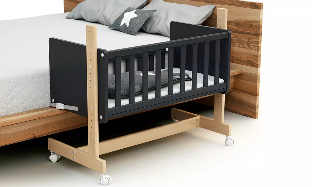 Berceau-cododo en bois évolutif