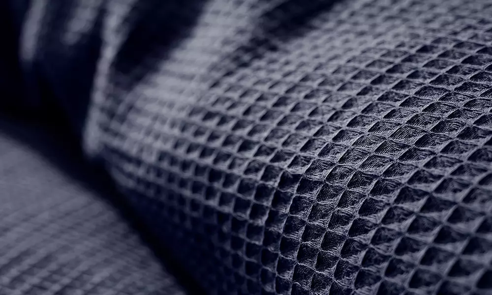 Honingraat katoenen dekbedovertrek set