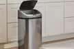 HomCom 48L Stainless Steel Sensor Kitchen Bin with Automatic Close - Image 4