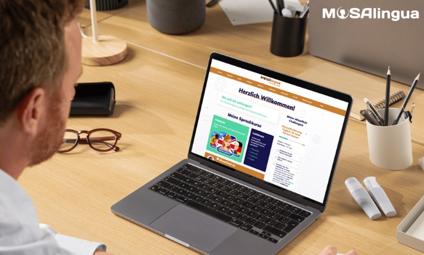 Image 8: 6 Monate, 12 Monate oder 10 Jahre MosaLingua Premium für alle Sprachen