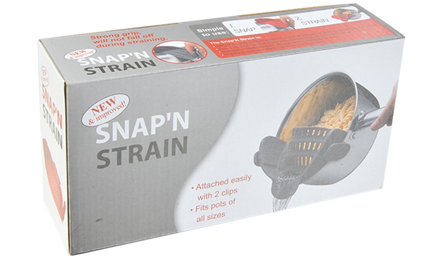 Image 9: Snap'N Strain Kitchen Strainer