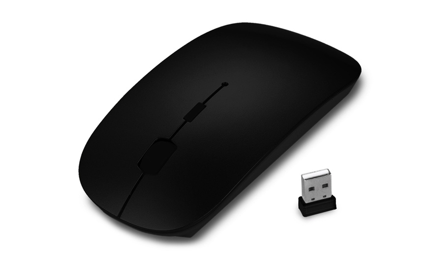 Image 8: Coloured Wireless Mouse