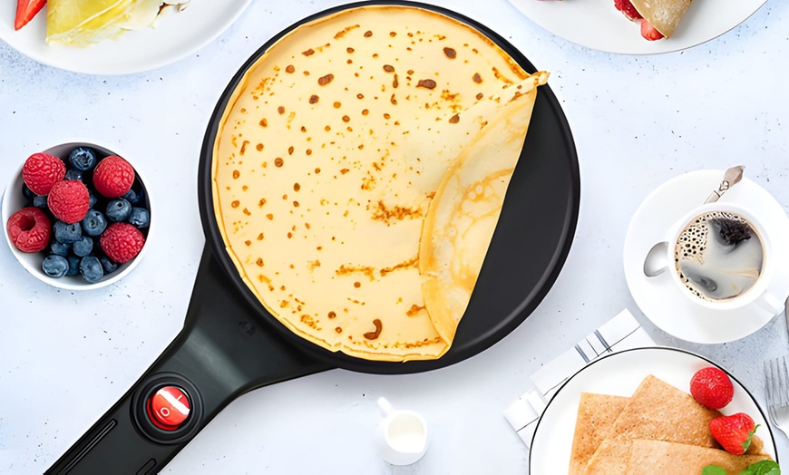 Image 5: Crêpière plongeante électrique antiadhésive 800 W