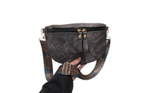 PU Leather Satchel Wide Strap Chest Bag - Black - One Piece: Black - 762191-BLK - Sensual Sale