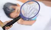Electric Handheld Bug Zapper Insect Fly Swatter Racket