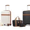 Image 1: Conjunto de viaje con maleta rígida de cabina, bolsa de mano y neceser