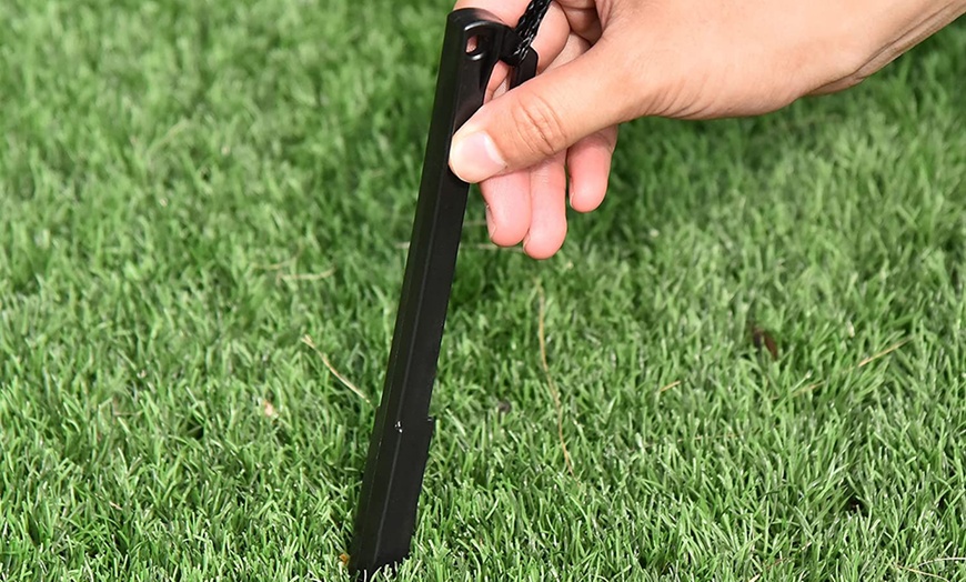 Image 54: HomCom Halloween Inflatable Decorations, Ghosts and Skeletons