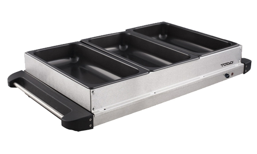 Image 3: TODO Buffet Sever 2L Serving Pot x 3 400W