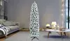 7.5ft Pencil Flocking Christmas Tree