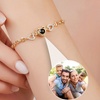 Image 1: One or Two Unique and Customized Photo Bracelets