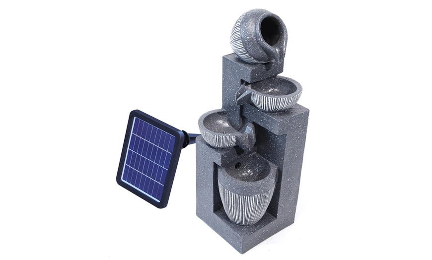 Image 8: Outdoor LED Rockery Water Feature with 4 Styles