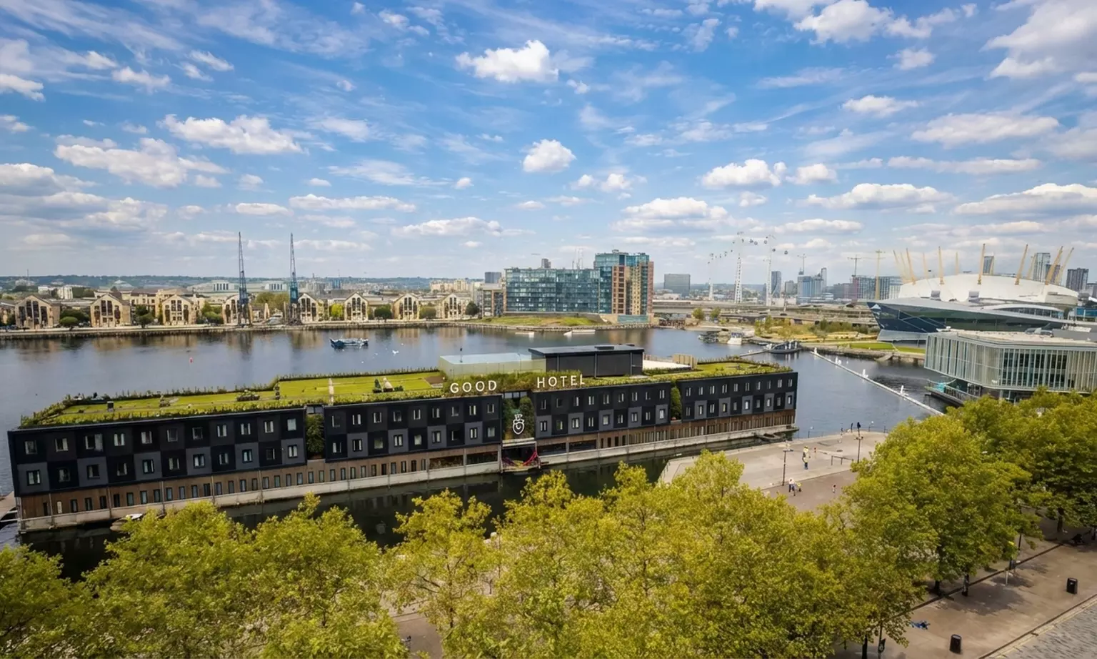 London: Waterfront Floating Hotel Stay for 2 at The Good Hotel - Availability until Winter 2026! - Primary Image