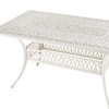 Image 31: Garden Outdoor Cast Aluminum Vintage Bistro Table 