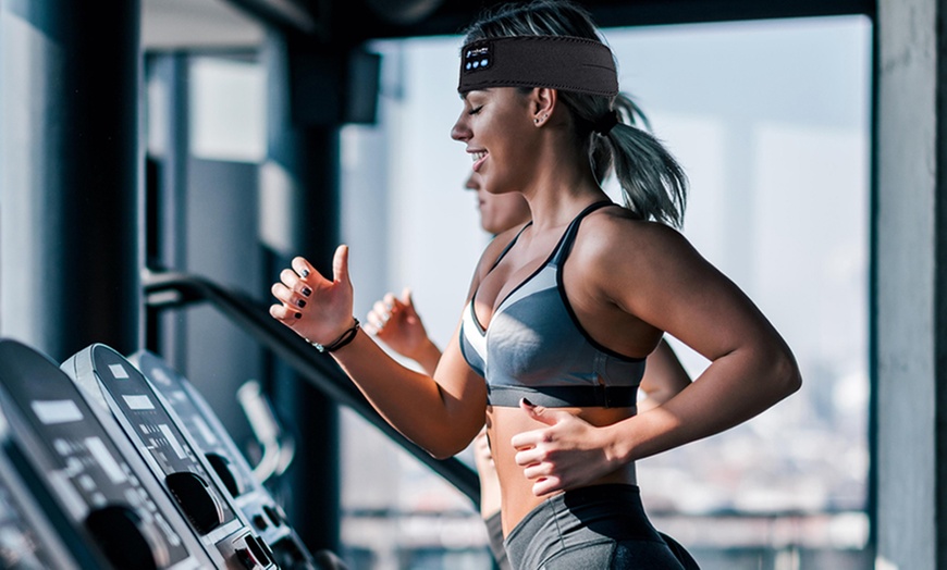 Image 3: Bluetooth Headband Headphone