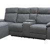 Image 10: Sorento Three Seater Fabric Corner Reclining Sofa 