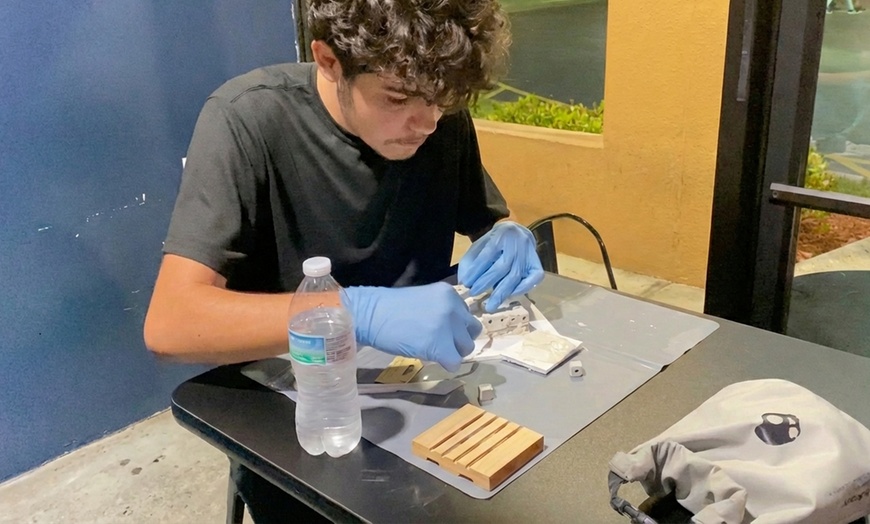 Image 3: Miniature Build Party Zen Garden/Wall Build (Up to 10 Participants)