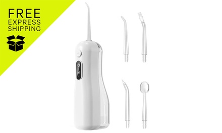 Cordless Water Dental Flosser With 4 Replaceable Jet Tips-581701 - Sensual Sale