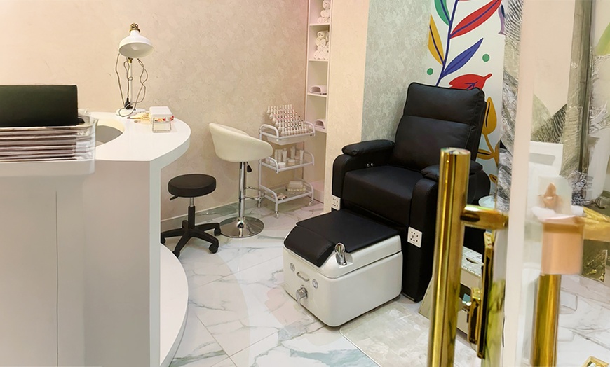 Image 4: Hair Wash and Blow-dry, Roots Color, Full Hair Color, Balayage, & More