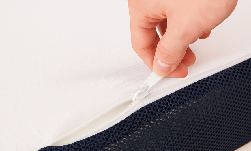 Image 4: SAMPUR Memory-Schaum-Matratze mit Bambusbezug