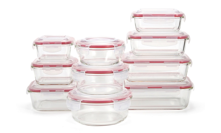 Image 15: Vinsani Ten-Piece Glass Container Set