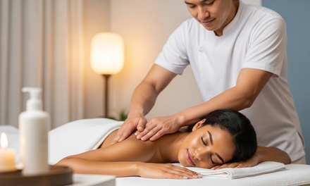 One 60 minute Swedish massage + hot stone - Angelic Aesthetics