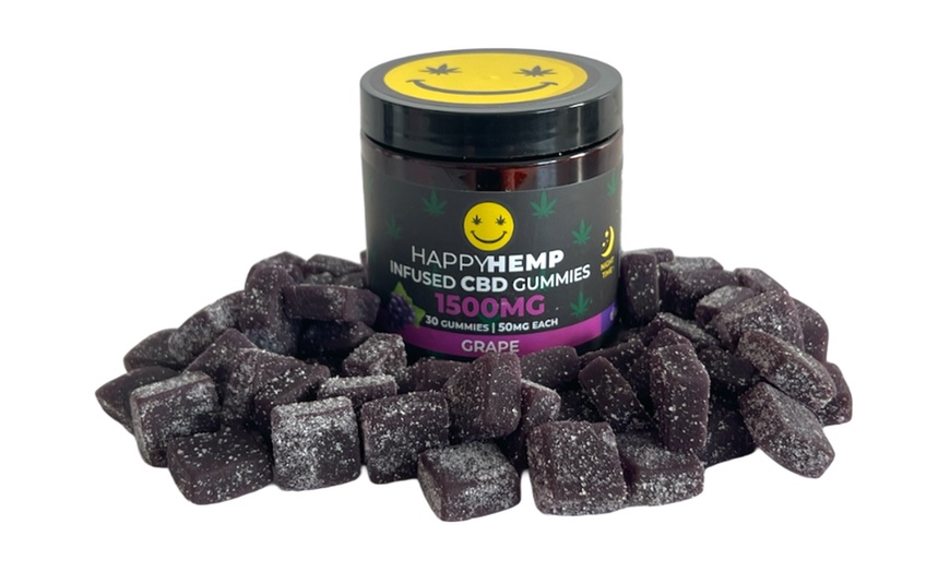 Image 19: Happy Hemp Infused CBD Gummies for Sleep - Broad Spectrum CBD Gummies
