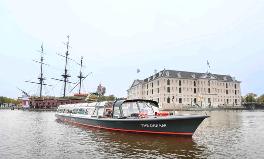 Image 2: Amsterdamse grachtenrondvaart met live jazz en onbeperkte drankjes