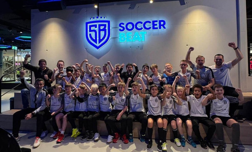 Image 12: 45 oder 90 Min. SOCCERBEAT für 1 Person: Fußballwelt mit 13 Spielzonen für Spiel & Wettbewerb (bis 32% sparen)