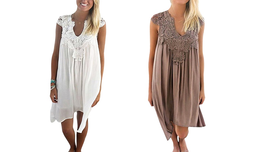 Image 10: Floaty Boho Dress