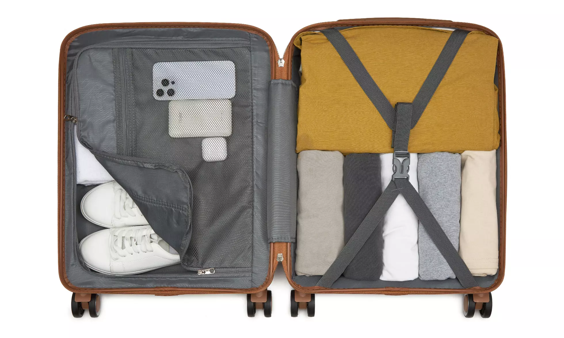 Valise rigide résistante aux chocs et aux rayures