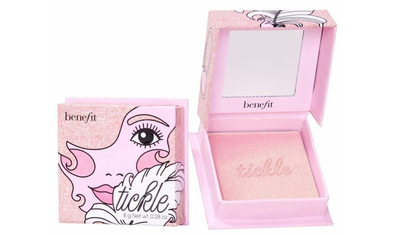 Benefit Tickle Shimmer Finish Powder Highlighters 0.28 Oz.