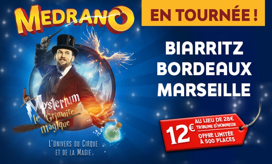 Image 1: Place en tribune d'honneur pour "Mysterium" du Grand Cirque Medrano