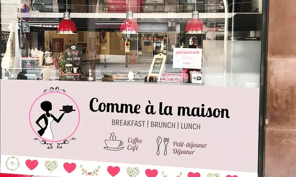 Caquelon de spätzles à la crème, brioche perdue et 2 cafés ou thés