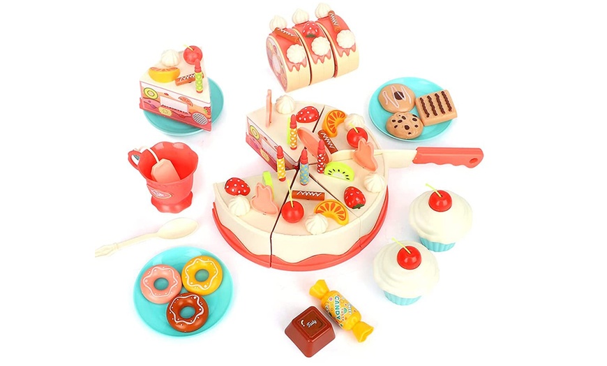 Image 3: Birthday Cake Tea Party Set