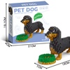 Image 4: Hund-Baustein-Set mit ca. 800 Teilen: Dachshund, Doberman oder Corgi