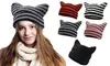 Women's Knitted Cat Ear Beanie Hats