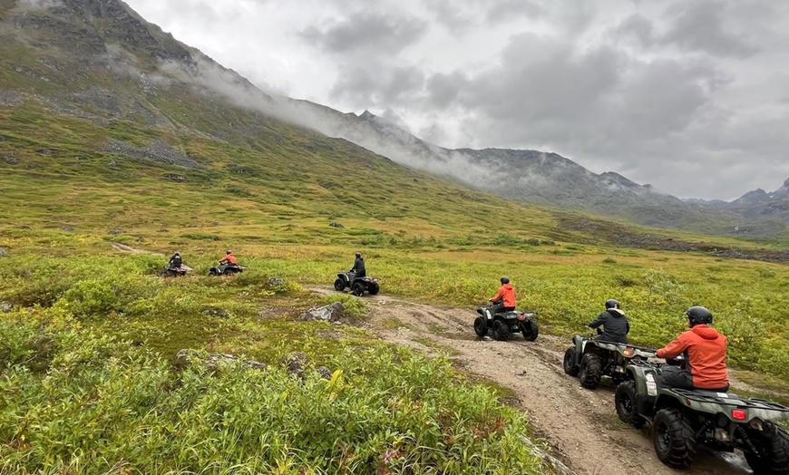 Image 7: Enjoy ATV or UTV Scenic Tours in the Real Alaskan Backcountry