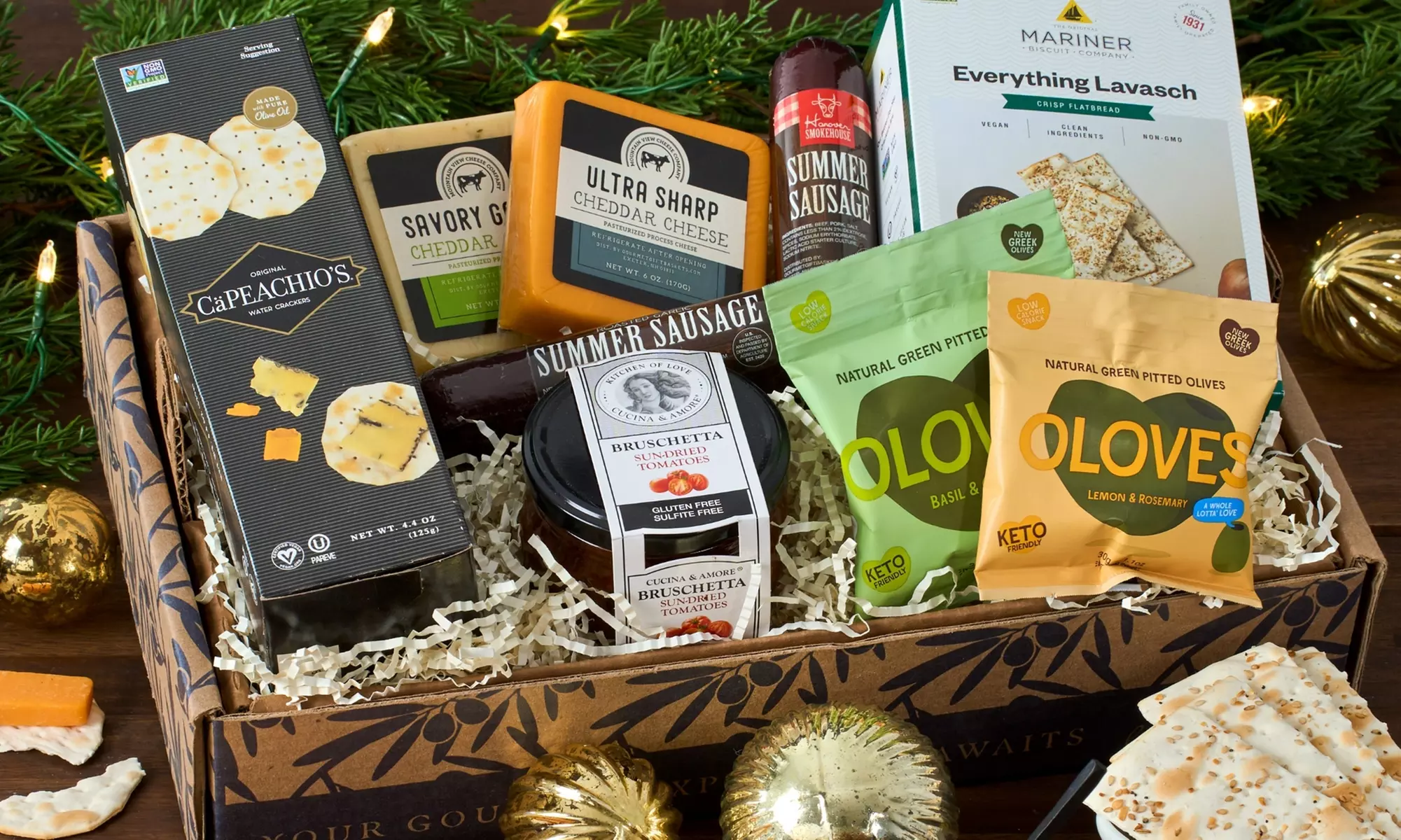 Top-Selling Premium Gourmet Gift Baskets: Meat & Cheese, Fruit, Snacks, & Christmas Options