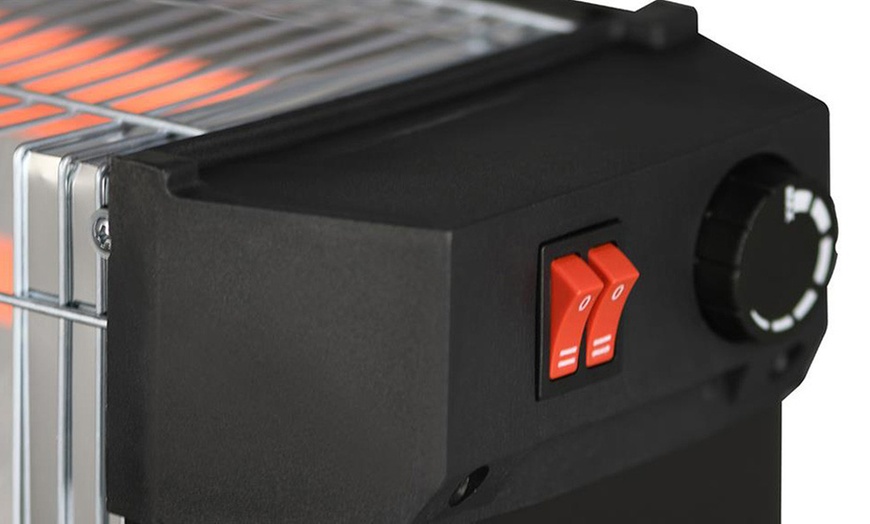 Image 3: Stufa al quarzo elettrica da 2200 W