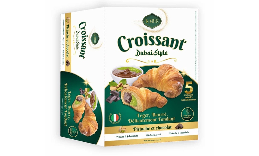 Image 6: Paquete de 5 croissants estilo Dubai con sabor a elegir de Kabir-BNL