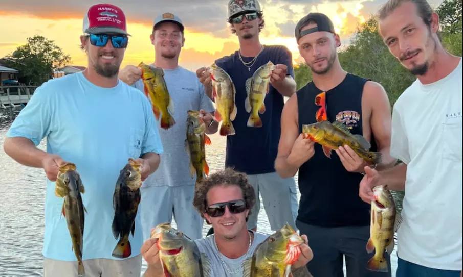 Peacock Bass Fishing for 1, 2, or 4 or Offshore Fishing for 4 or 6