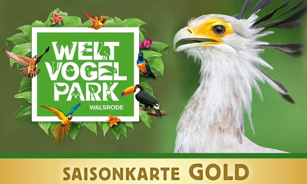 Saisonkarte Gold Weltvogelpark Walsrode