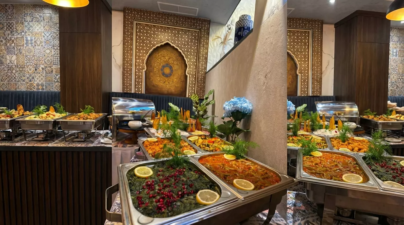 Orientalisches All-You-Can-Eat-Buffet für 1 bis 6 Personen