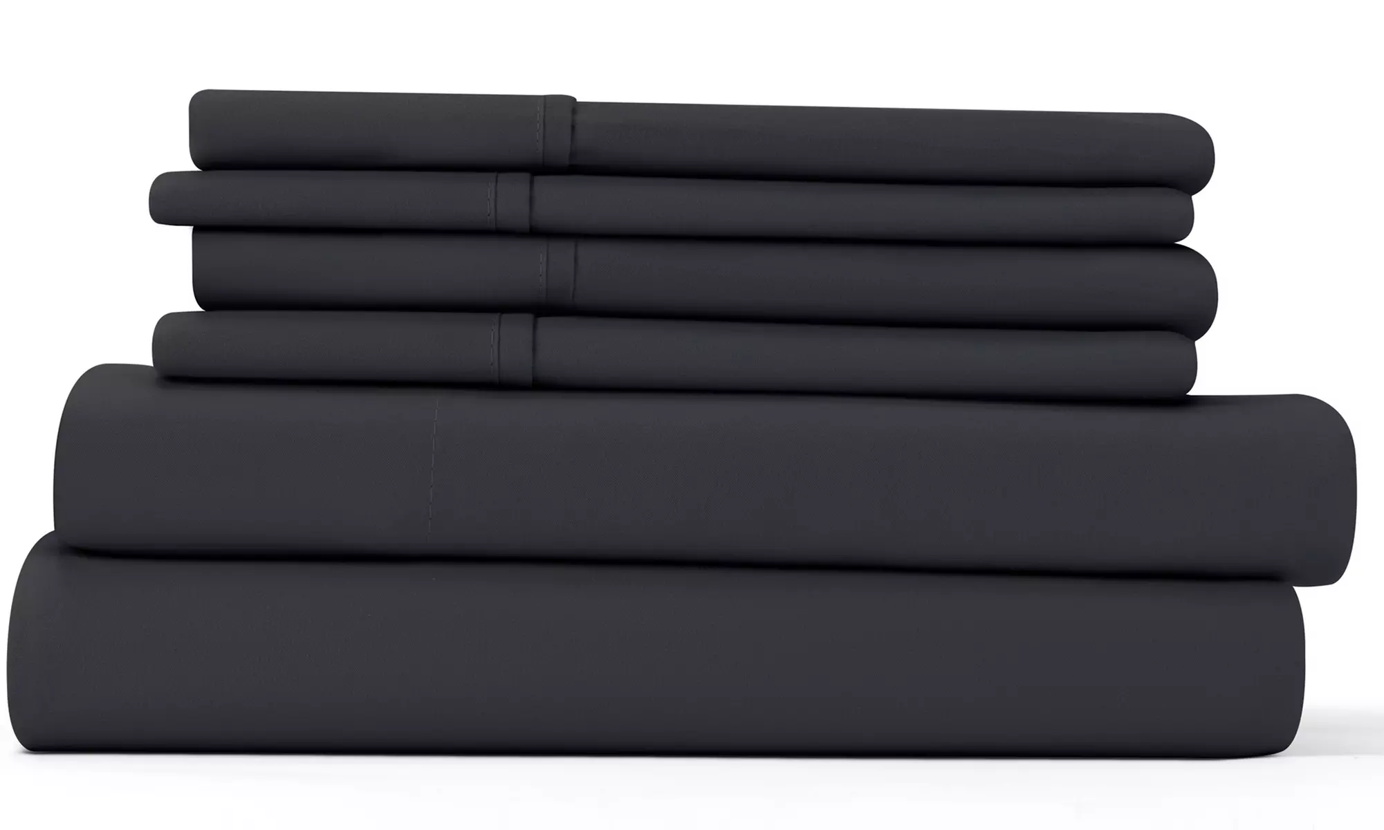 Merit Linens 6-Piece Luxury Wrinkle Free Hotel Bed Sheet Set